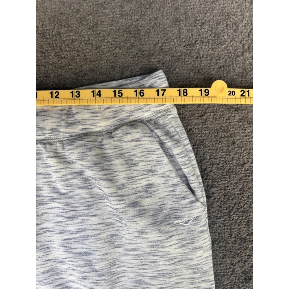 Everlast Jogger Pants Women Large Heather Gray Polyester Stretch Drawstring Wais - Picture 4 of 6